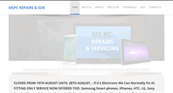 Desktop Screenshot of mspc-repairs.co.uk